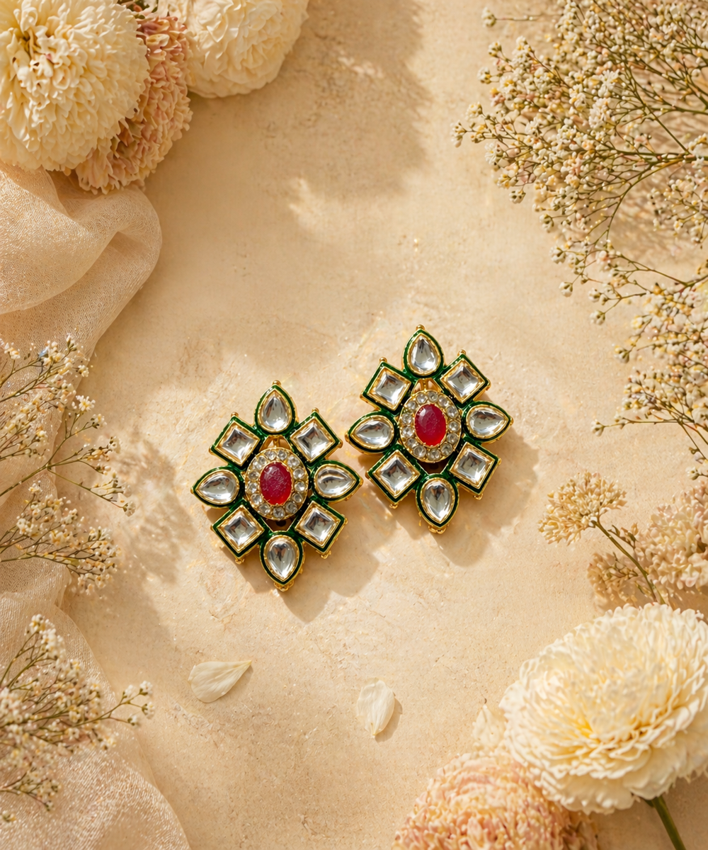 Royal Kundan Earrings
