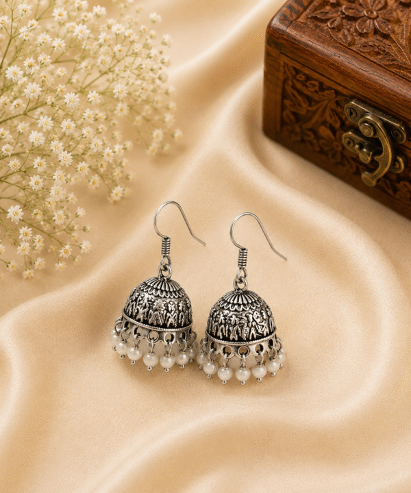Moti Noor Jhumkas