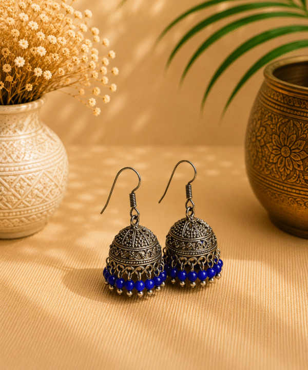 Neelam Drop Jhumkas