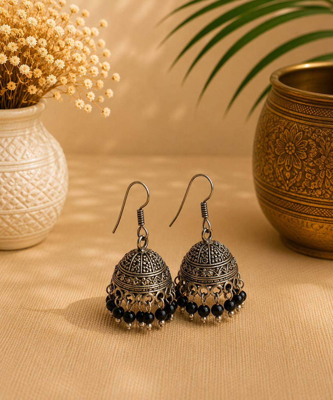 Noor Noir Jhumkas