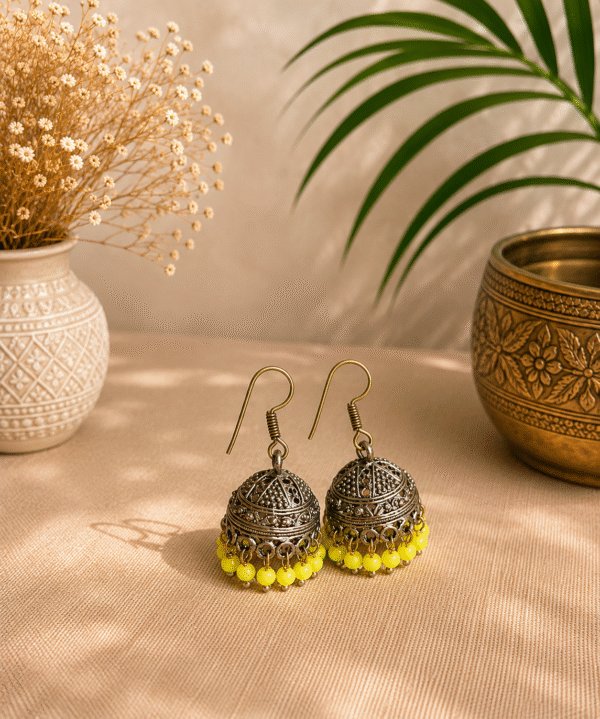 Lemon Drop Jhumkas