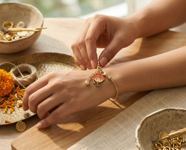 Animated Ron Charm Rakhi Bracelet