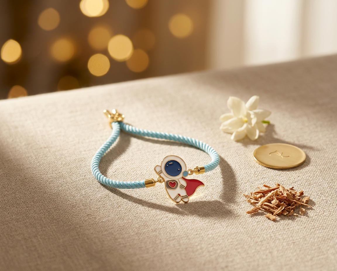 Heart Astronaut Band Rakhi