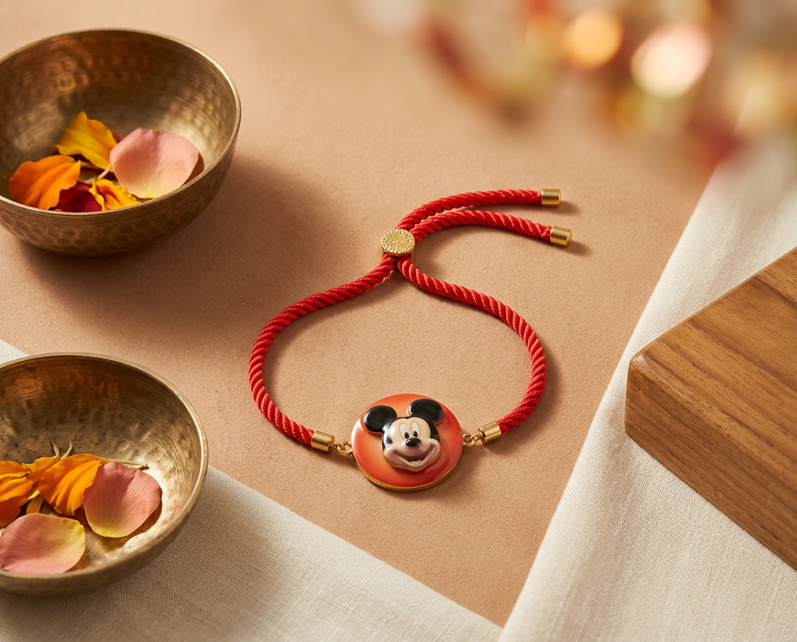 Mickey Mouse Spinner Rakhi