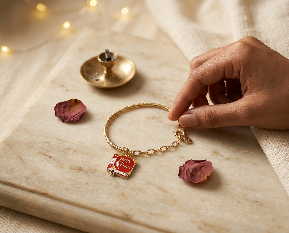 Harry Potter Spellbook Bracelet Rakhi