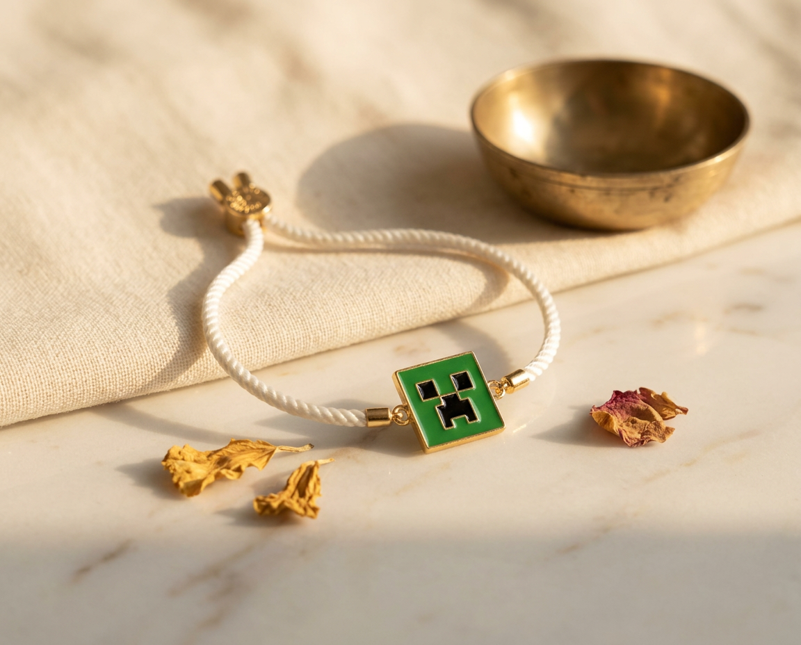 Minecraft Green Band Rakhi