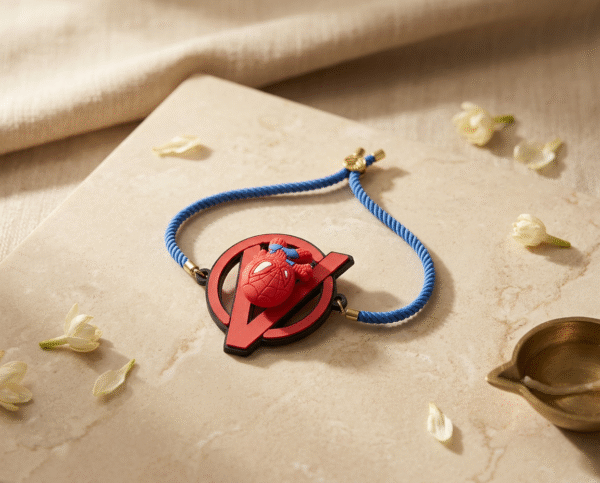 Avengers Logo Spiderman Spinner Rakhi