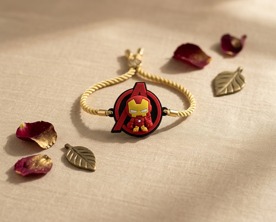 Avengers Logo Spinner Rakhi